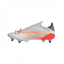 Adidas X SPEEDFLOW.1 SG Spark Chaussures de football Rouge Gris Blanc