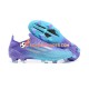 Adidas X Speed flow FG Chaussures de football Violet Bleu