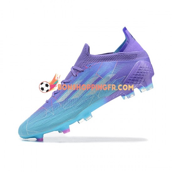 Adidas X Speed flow FG Chaussures de football Violet Bleu