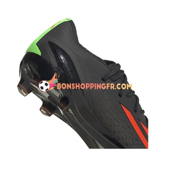 Adidas X Speedportal.1 FG Shadowportal Chaussures de football Rouge Vert Noir