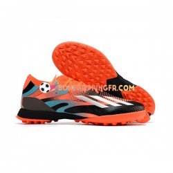 Adidas X Speedportal.1 TF Chaussures de football Orange Bleu Noir