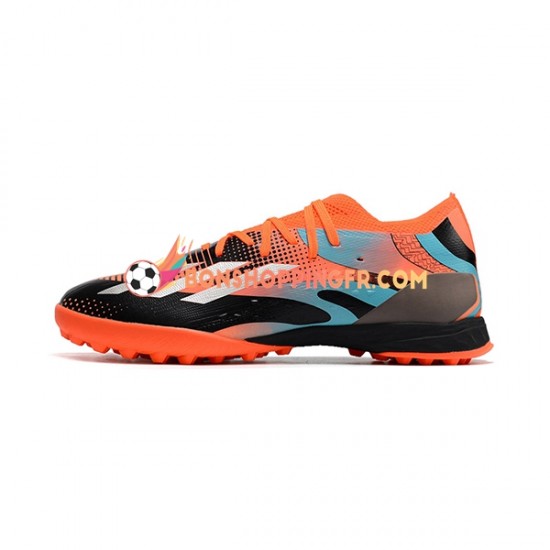 Adidas X Speedportal.1 TF Chaussures de football Orange Bleu Noir