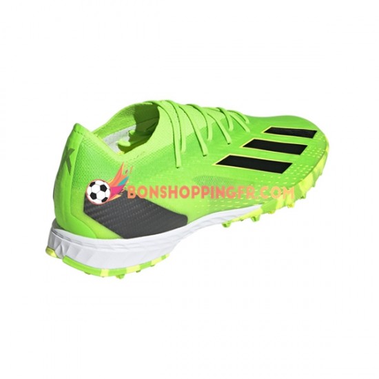 Adidas X Speedportal.1 TF Game Data Chaussures de football Vert Noir