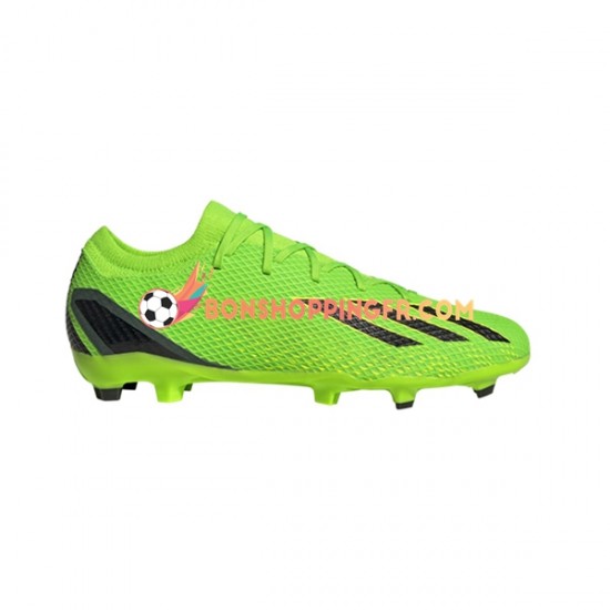 Adidas X Speedportal.3 FG Game Data Chaussures de football Vert Noir