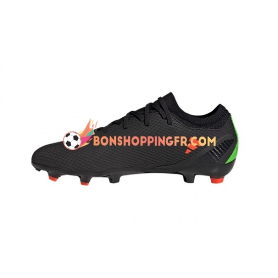 Adidas X Speedportal.3 FG Shadowportal Chaussures de football Rouge Vert Noir