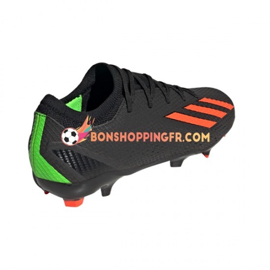 Adidas X Speedportal.3 FG Shadowportal Chaussures de football Rouge Vert Noir