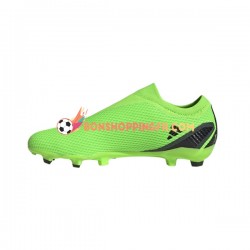 Adidas X Speedportal.3 LL FG Game Data Chaussures de football Vert Noir