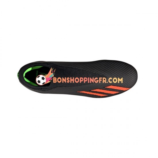 Adidas X Speedportal.3 LL FG Shadowportal Chaussures de football Rouge Vert Noir
