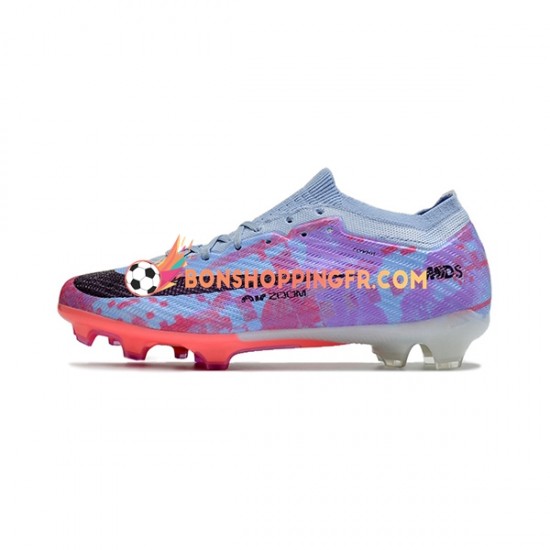 Nike Air Zoom Mercurial IX Elite FG Chaussures de football Violet Rouge Bleu