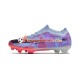 Nike Air Zoom Mercurial IX Elite FG Chaussures de football Violet Rouge Bleu