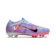 Nike Air Zoom Mercurial IX Elite FG Chaussures de football Violet Rouge Bleu