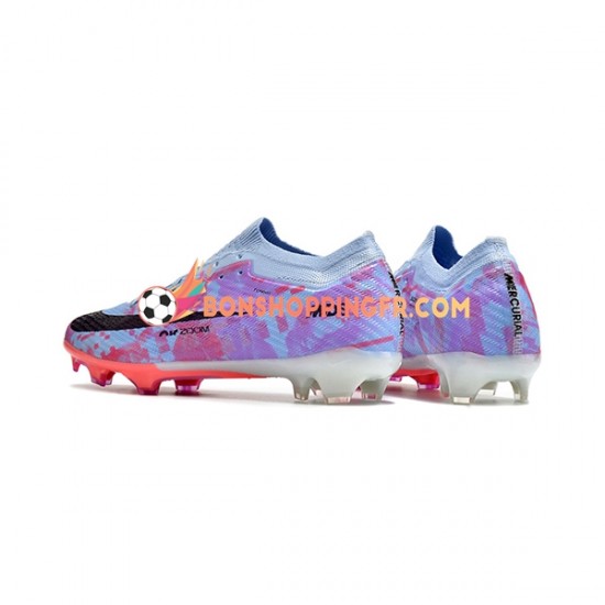 Nike Air Zoom Mercurial IX Elite FG Chaussures de football Violet Rouge Bleu