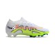 Nike Air Zoom Mercurial IX Elite FG Chaussures de football Blanc Vert