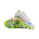 Nike Air Zoom Mercurial IX Elite FG Chaussures de football Blanc Vert