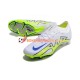 Nike Air Zoom Mercurial IX Elite FG Chaussures de football Blanc Vert