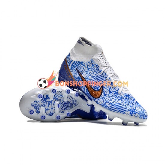 Nike Air Zoom Mercurial Superfly IX Elite AG Chaussures de football Bleu