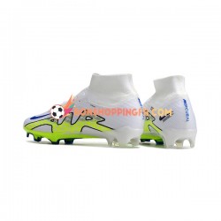 Nike Air Zoom Mercurial Superfly IX Elite FG Chaussures de football Blanc Vert