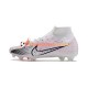 Nike Air Zoom Mercurial Superfly IX Elite FG Chaussures de football Rouge Blanc Noir
