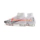 Nike Air Zoom Mercurial Superfly IX Elite FG Chaussures de football Rouge Blanc Noir