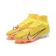 Nike Air Zoom Mercurial Superfly IX Elite FG Chaussures de football Orange Jaune