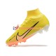 Nike Air Zoom Mercurial Superfly IX Elite FG Chaussures de football Orange Jaune