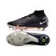 Nike Air Zoom Mercurial Superfly IX Elite SG Chaussures de football Jaune Noir