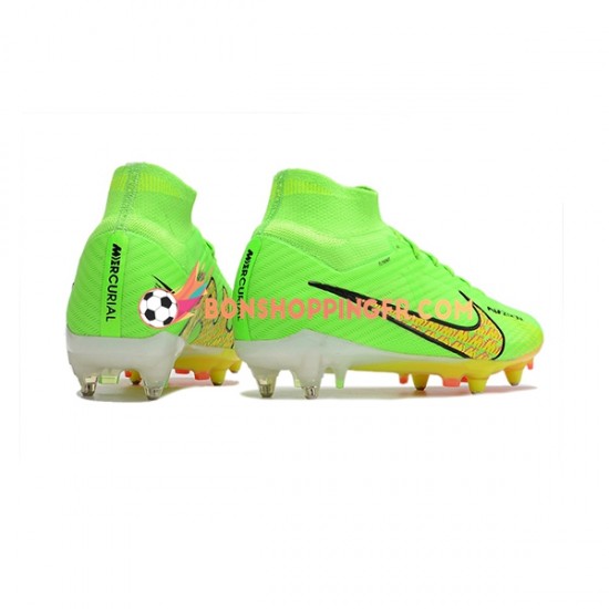 Nike Air Zoom Mercurial Superfly IX Elite SG Chaussures de football Vert