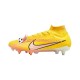 Nike Air Zoom Mercurial Superfly IX Elite SG Pro AC Lucent Chaussures de football Rose Jaune