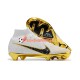 Nike Air Zoom Mercurial Superfly IX Elite Chaussures de football Jaune Blanc