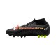 Nike Air Zoom Mercurial Superfly IX Shadow Academy AG Chaussures de football Gris Noir