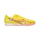 Nike Air Zoom Mercurial Vapor XV Academy IC Halle Lucent Chaussures de football Rose Jaune