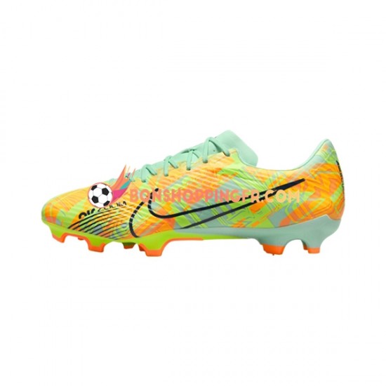 Nike Air Zoom Mercurial Vapor XV Bonded Academy FGMG Chaussures de football Bleu Vert