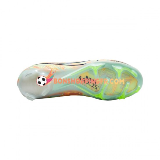 Nike Air Zoom Mercurial Vapor XV Bonded Elite FG Chaussures de football Bleu Vert