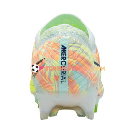 Nike Air Zoom Mercurial Vapor XV Bonded Elite FG Chaussures de football Bleu Vert