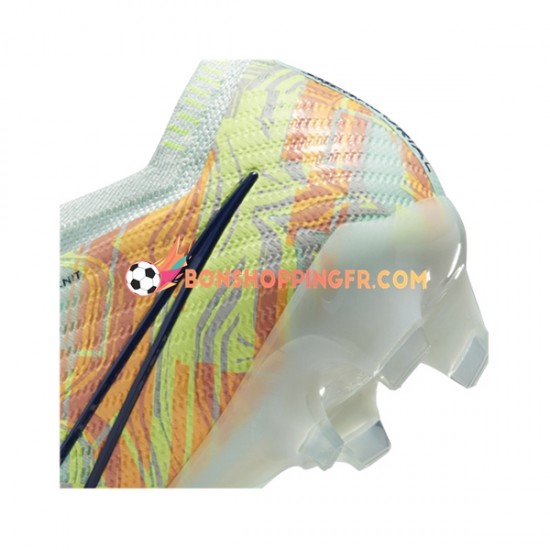 Nike Air Zoom Mercurial Vapor XV Bonded Elite FG Chaussures de football Bleu Vert