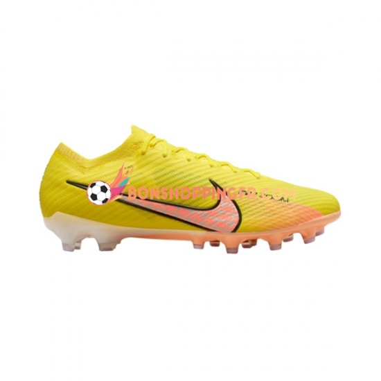 Nike Air Zoom Mercurial Vapor XV Elite AG Pro Lucent Chaussures de football Rose Jaune