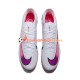Nike Air Zoom Mercurial Vapor XV Elite AG Chaussures de football Violet Rose Blanc