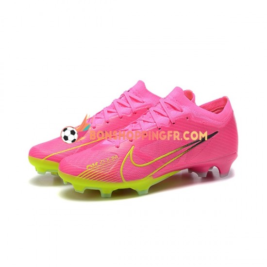 Nike Air Zoom Mercurial Vapor XV Elite FG Chaussures de football Rouge Vert