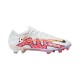 Nike Air Zoom Mercurial Vapor XV Elite FG Chaussures de football Rouge Blanc