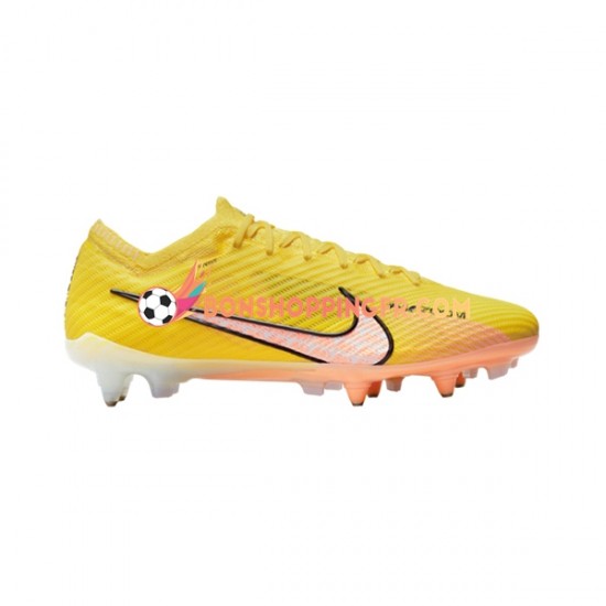 Nike Air Zoom Mercurial Vapor XV Elite SG Pro AC Lucent Chaussures de football Rose Jaune