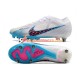 Nike Air Zoom Mercurial Vapor XV Elite SG Chaussures de football Bleu Blanc