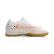 Nike Air Zoom Mercurial Vapor XV Elite TF Chaussures de football Jaune Blanc