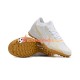 Nike Air Zoom Mercurial Vapor XV Elite TF Chaussures de football Jaune Blanc