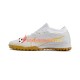 Nike Air Zoom Mercurial Vapor XV Elite TF Chaussures de football Jaune Blanc