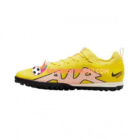 Nike Air Zoom Mercurial Vapor XV Pro TF Lucent Chaussures de football Rose Jaune