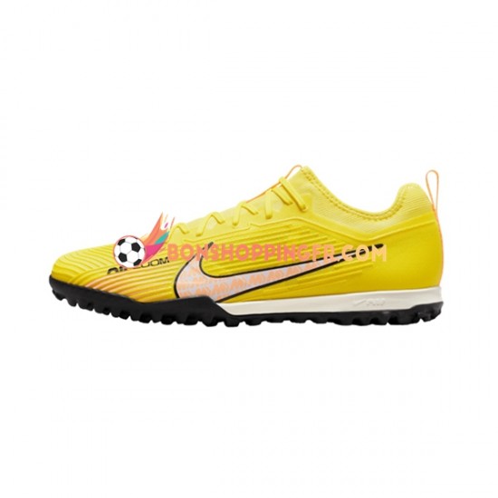 Nike Air Zoom Mercurial Vapor XV Pro TF Lucent Chaussures de football Rose Jaune