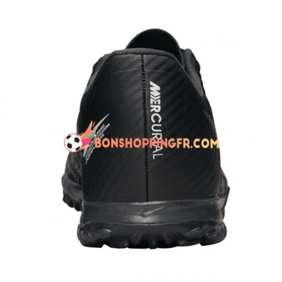 Nike Air Zoom Mercurial Vapor XV Shadow Academy TF Chaussures de football Gris Noir