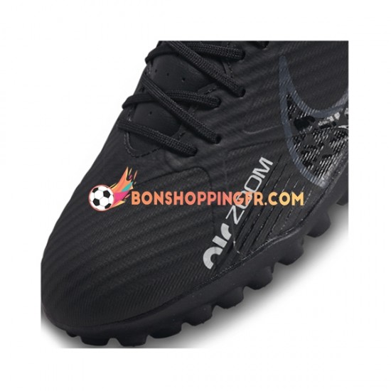 Nike Air Zoom Mercurial Vapor XV Shadow Academy TF Chaussures de football Gris Noir