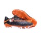 Nike HyperVenom Phantom III Elite FG Chaussures de football Orange Noir