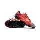 Nike HyperVenom Phantom III Elite FG Chaussures de football Rouge Gris